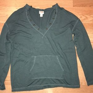 Dark Green Hoodie Shirt